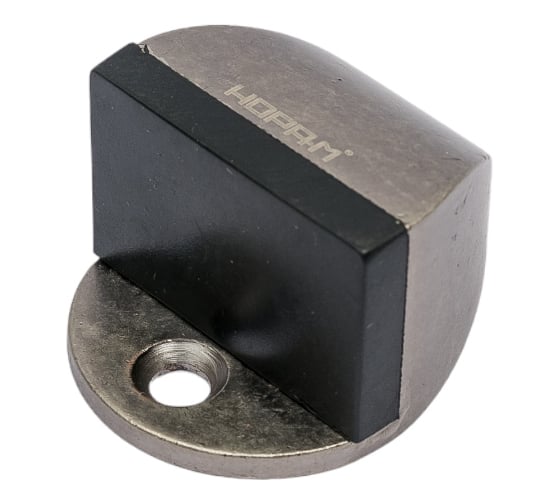 Изображение товара Дверной ограничитель НОРА-М 107 застаренное серебро В 15160