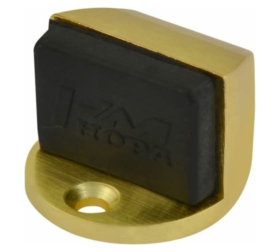 Изображение товара Дверной ограничитель НОРА-М 107 матовое золото 7260