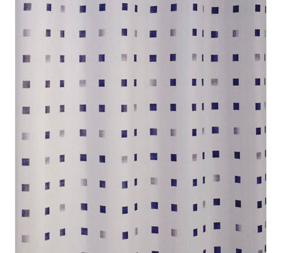 Изображение товара Штора для ванных комнат RIDDER Dоminо синий/голубой 180x200 41313