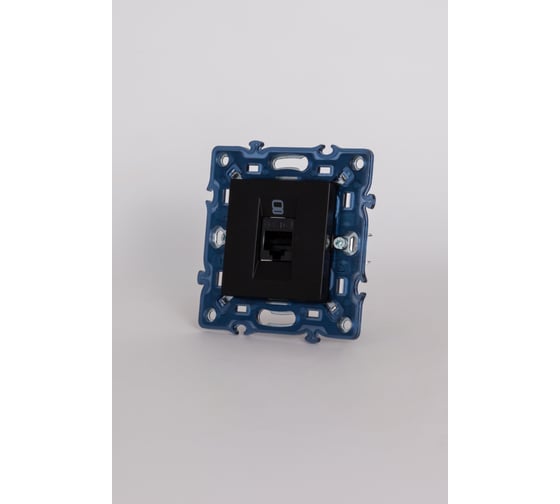 Изображение товара Компьютерная розетка Elbi Moda Vox Mex.(CAT 6) M+K vantablack 611-044832-247