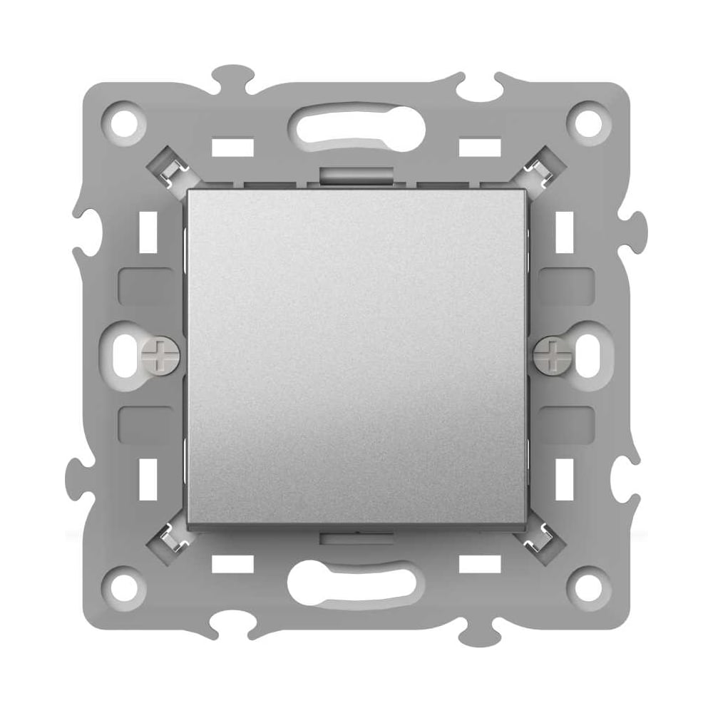 Изображение товара Выключатель Elbi Moda Vox M+K серый металлик 611-041031-200 для освещения