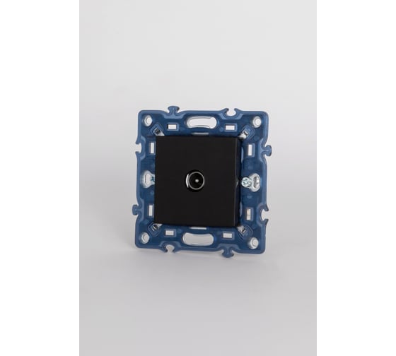 Изображение товара ТВ розетка Elbi Moda Vox Проходная M+C vantablack 611-044832-272