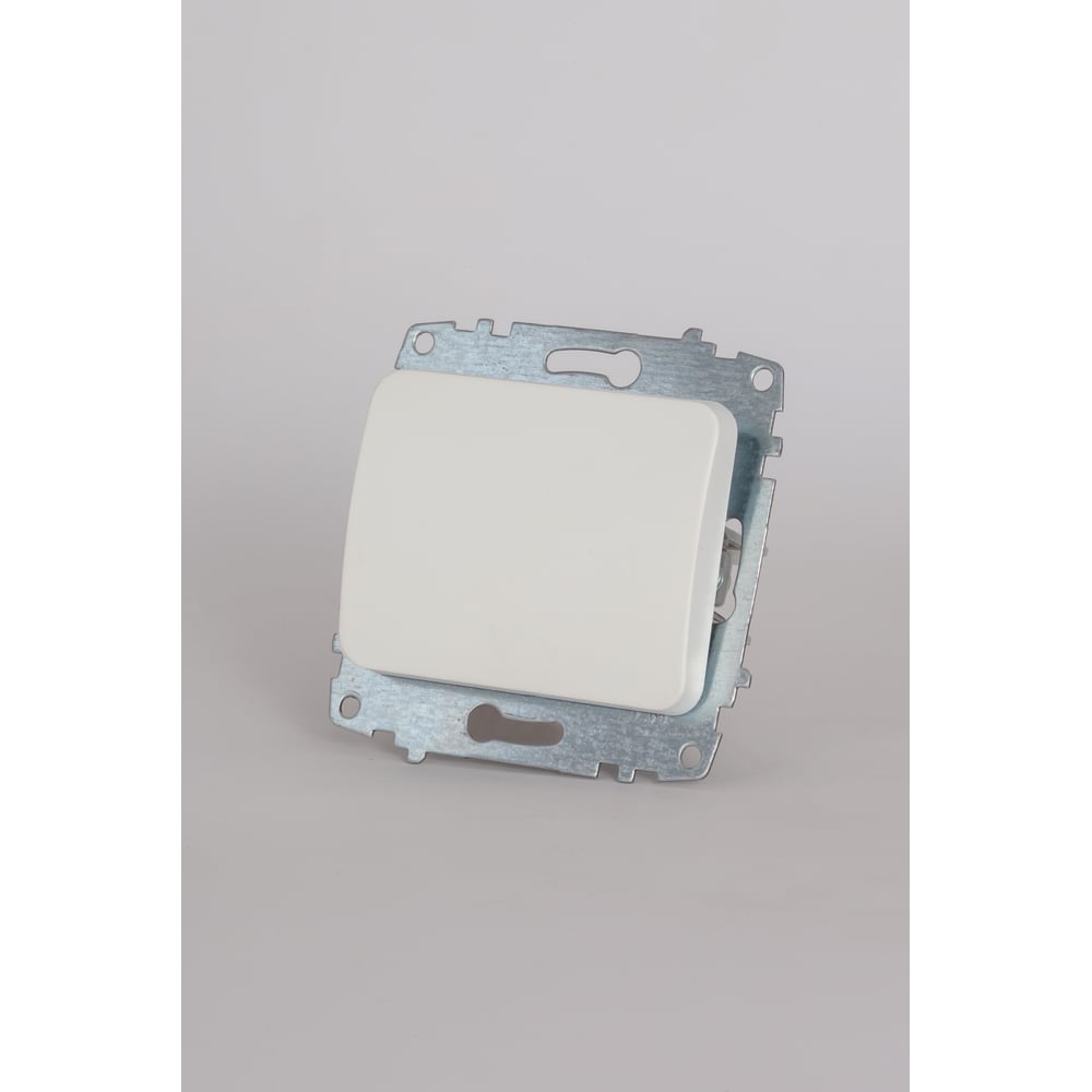 Изображение товара Выключатель Elbi Jazz Матовый белый M+K 607-016200-200