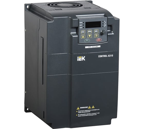 Изображение товара Преобразователь частоты IEK CONTROL-A310 380В, 3Ф 7,5-11 kW 17-25A CNT-A310D33V075-11TEZ
