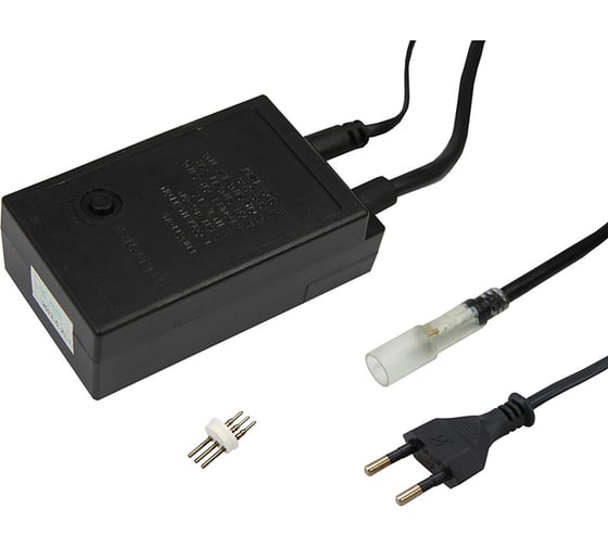 Изображение товара Контроллер для трехжильного светодиодного дюралайта NEON-NIGHT 13мм до 100м 123-034