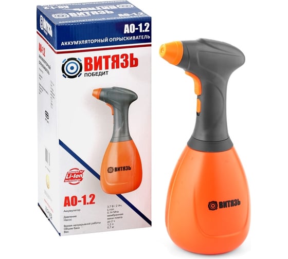 Изображение товара Аккумуляторный опрыскиватель Витязь АО-1.2 18036006