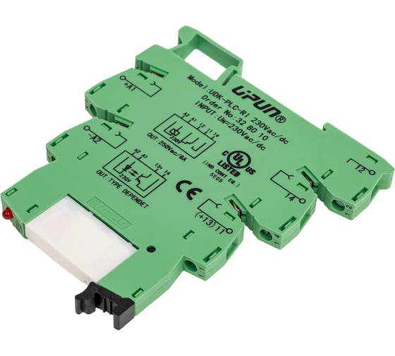 Изображение товара Модуль релейный UPUN UDK-PLC-RI 230Vac/dc 328010