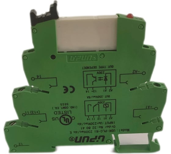 Изображение товара Модуль релейный UPUN UDK-PLC-RI 230Vac/dc E 328041