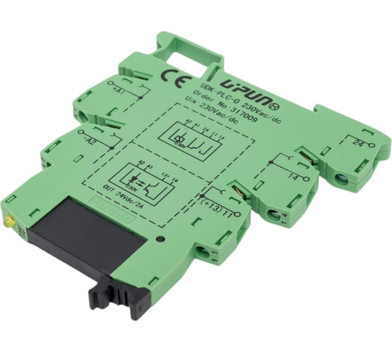 Изображение товара Модуль релейный UPUN UDK-PLC-O 230Vac/dc 317009
