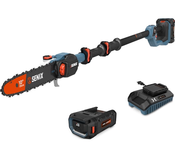 Изображение товара Высоторез аккумуляторный SENIX серии 60V, 25см, 1акб, 1зу CSPX6-M-EU