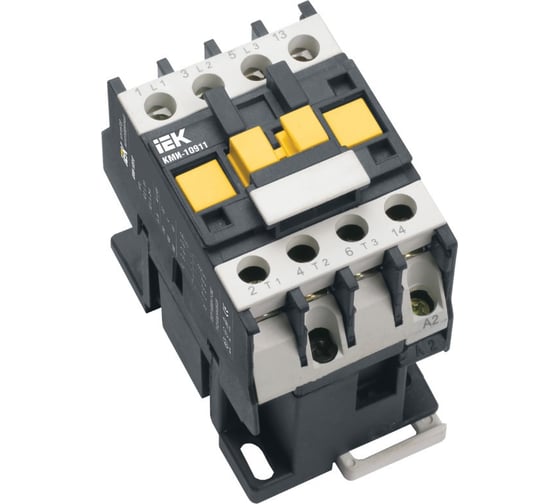 Изображение товара Контактор IEK КМИ-10911, 9А, 400В/АС3, 1НЗ KKM11-009-400-01