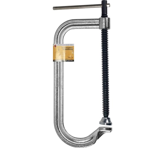 Изображение товара Кованая струбцина Энкор  тип G 200 мм 20054