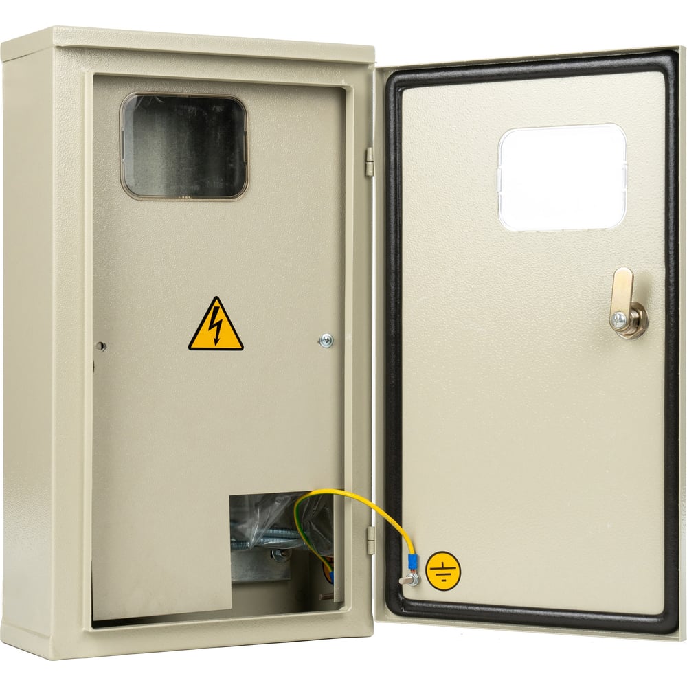 Изображение товара Щит учета ЩУ-3/1-1С МЭК ЭЛЕКТРИКА IP65 навесной стальной