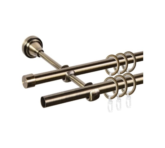 Изображение товара Карниз металлический ООО АС Март упак. Grace D16Г/16Г Антик 3,0м 4812634009214