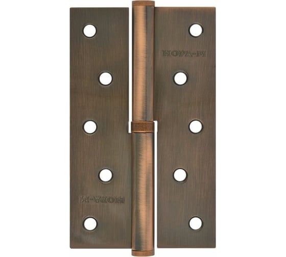 Изображение товара Петля НОРА-М 750-5" медн.покр. правая 2,5 мм №2 10600