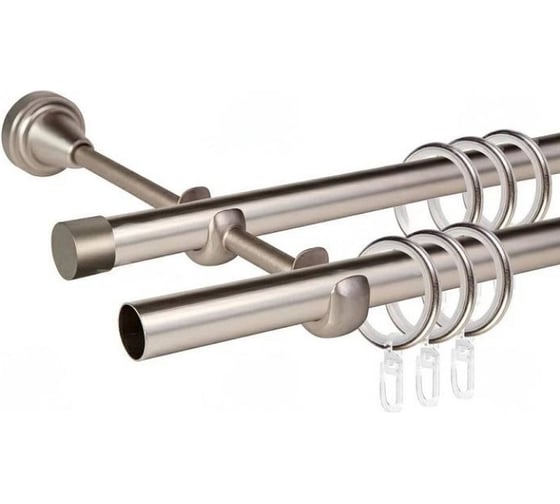 Изображение товара Карниз металлический ООО АС Март упак. Grace D19Г/19Г Сатин 3,0м 4812634118251