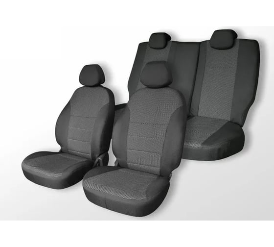 Изображение товара Чехлы на сиденья DEFLY Kia Rio (QB), 2011-2017, седан, жаккард Kia1-2