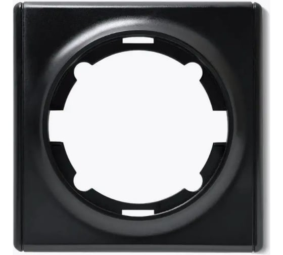 Изображение товара Комплект OneKeyElectro Рамка одинарная, цвет черный (3шт.) 7702209