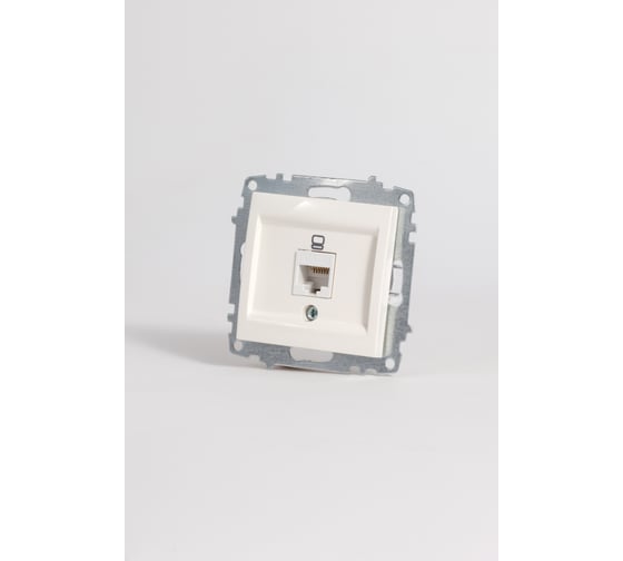 Изображение товара Розетка компьютерная (Cat 6) Elbi Zena Vega белый M+K 609-010200-247
