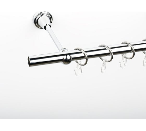 Изображение товара Карниз металлический ООО АС Март упак. Grace D16Г Хром 1,6м 4812634118589