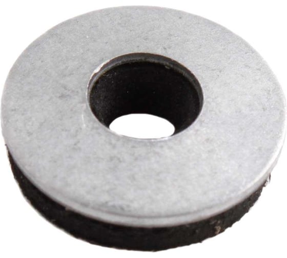 Изображение товара Шайба кровельная Квадра 4.8x14 мм, уп. 100 шт., EPDM, чёрный, 2,5 мм 481425007101