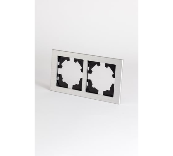 Изображение товара Рамка 2-я Elbi Arya серебро 511-021000-226