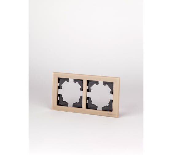 Изображение товара Рамка 2-местная Elbi Arya Хаки 511-025900-226