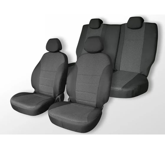 Изображение товара Чехлы на сиденья DEFLY Toyota Prius (XW20), 2003-2009, жаккард Ty43-2