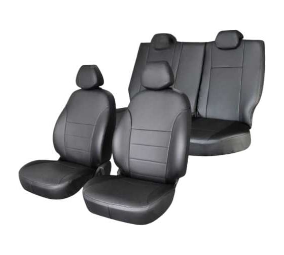 Изображение товара Чехлы на сиденья DEFLY Kia Sportage (QL), 2018-2022, экокожа черная Kia8-2K