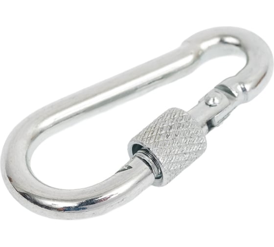 Изображение товара Пожарный карабин Insparion с фиксатором DIN 5299D оцинкованный, 4 мм, 1 шт. С1-00002035