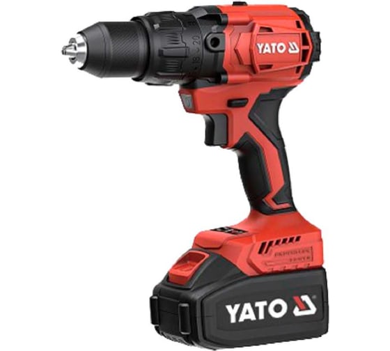 Изображение товара Аккумуляторная бесщёточная ударная дрель YATO 18 В 120 Н/м YT-8277915