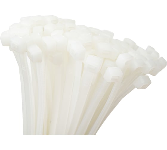 Изображение товара Нейлоновая хомут-стяжка Gigant 4.8x250 белый 100шт G/5/250/0