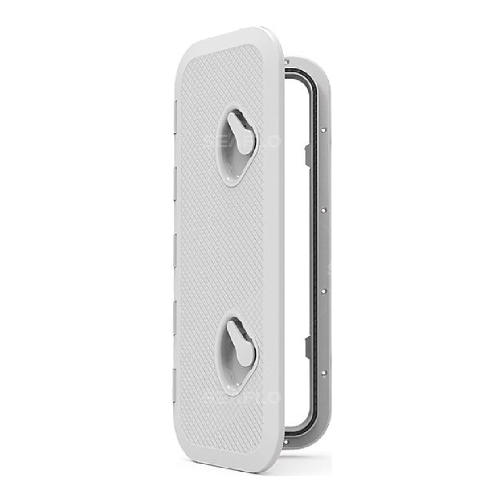 Изображение товара Люк смотровой SeaFlo 383x436 мм и 460x510 мм, прочный АБС-пластик