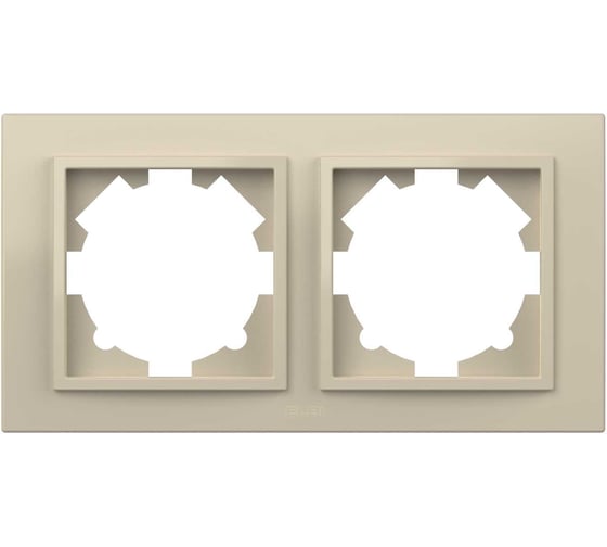 Изображение товара Рамка 2-местная Elbi Zena Kремовый 500-010300-226
