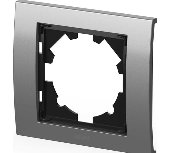 Изображение товара Рамка 1-местная Elbi Zena Platin Матовый Хром 500-073600-271