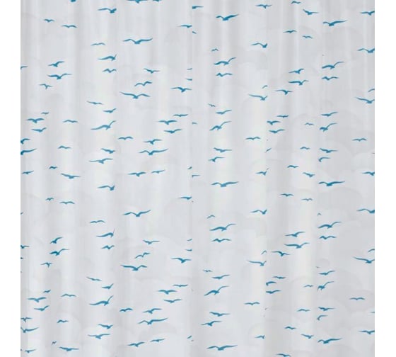 Изображение товара Штора для ванных комнат RIDDER Sylt синий/голубой 240x180 32413