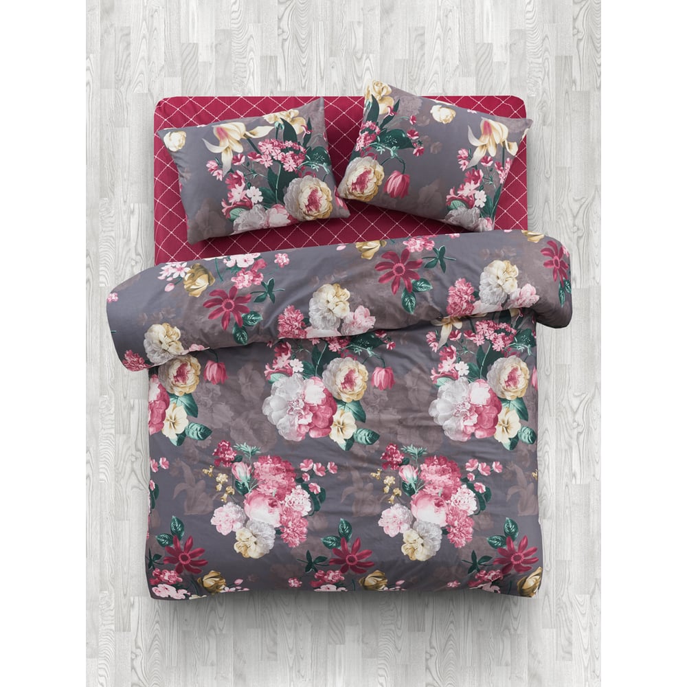 Изображение товара Комплект постельного белья Guten Morgen поплин 1.5 спальный с наволочками 70x70 см GMП-1035-143-150