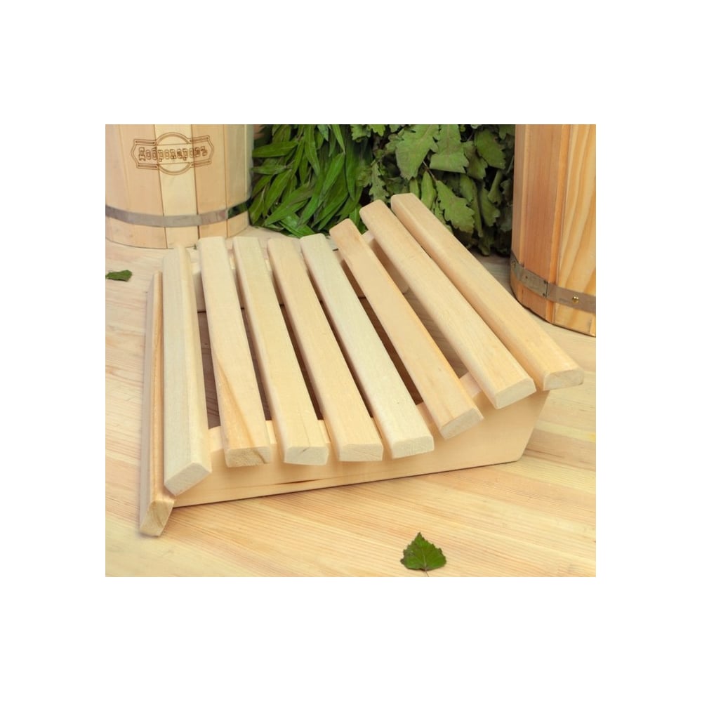 Изображение товара Анатомический большой подголовник Добропаровъ 1264042 натуральный липа комфортный дизайн