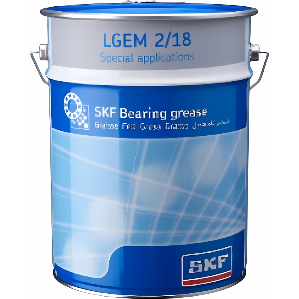 Изображение товара Смазка литиево-кальциевая SKF LGEM 2/18, 18 кг, высокотемпературная упаковка