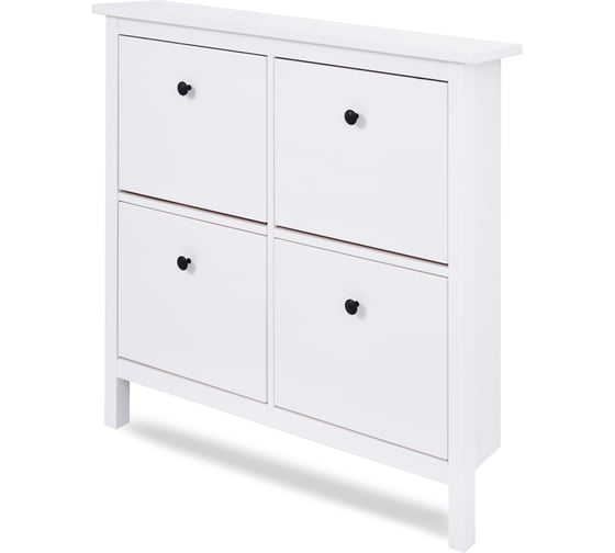 Изображение товара Тумба для обуви Лузалес КЫМОР 106x101x22 белый 5031070203