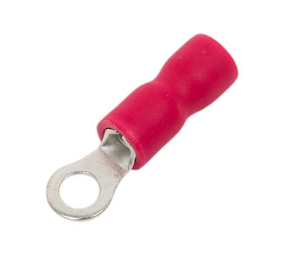 Изображение товара Наконечник кабельный КВТ кольцевой изолированный НКИ 1.5-3 серия EasyFix (100 шт/уп) 90887