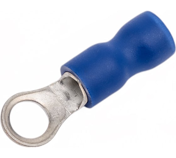 Изображение товара Наконечник кабельный КВТ кольцевой изолированный НКИ 2.5-4 серия EasyFix (100 шт/уп) 90891