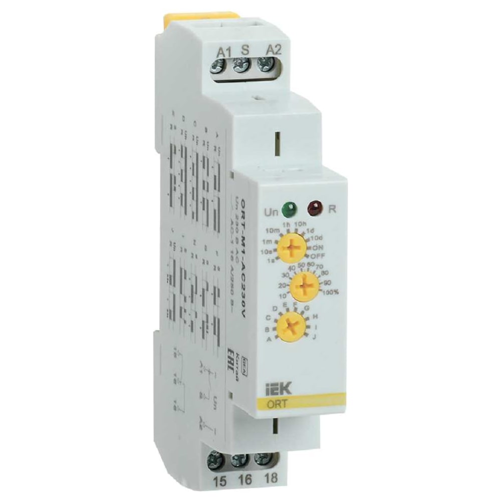 Изображение товара Реле времени IEK ORT-M1-AC230V Недельный/суточный, 1 контакт, 230 В