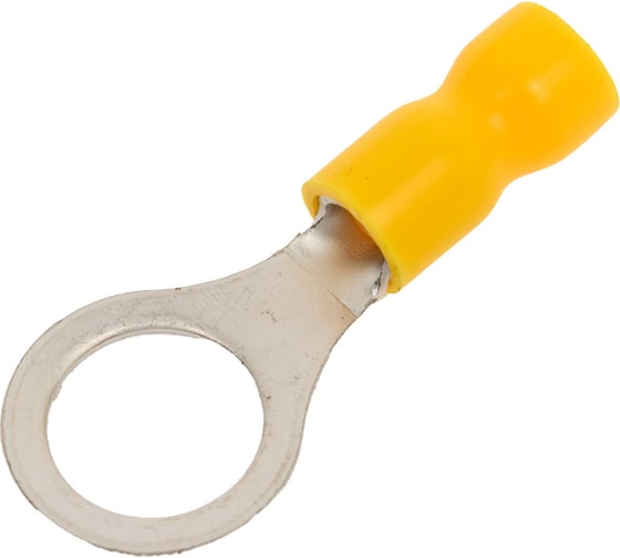 Изображение товара Наконечник кабельный КВТ кольцевой изолированный НКИ 6.0-10 серия EasyFix (100шт/уп) 90899