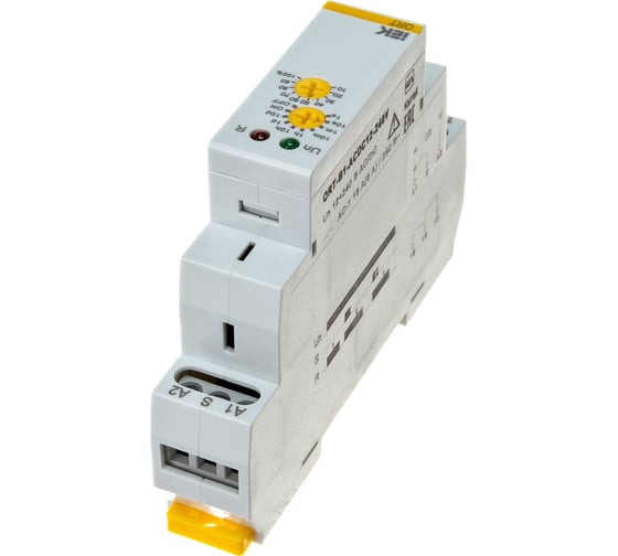 Изображение товара Реле задержки выключения IEK ORT. 1 конт. 12-240 В AС/DC ORT-B1-ACDC12-240V