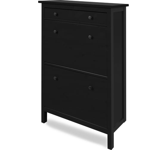 Изображение товара Тумба для обуви Лузалес КЫМОР 89x127x30 черный 5031070105