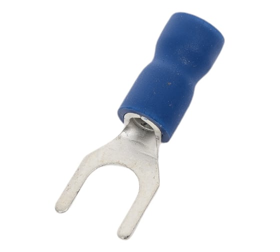 Изображение товара Наконечник кабельный КВТ вилочный изолированный НВИ 2.5-5 серия EasyFix (100шт/уп) 90903