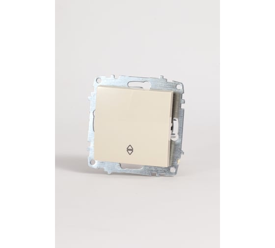 Изображение товара Переключатель одноклавишный Elbi Zena Vega Kремовый M+K 609-010300-209