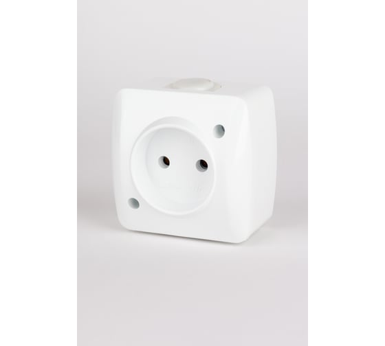 Изображение товара Розетка без заземления Elbi Alsu белый 504-000200-215