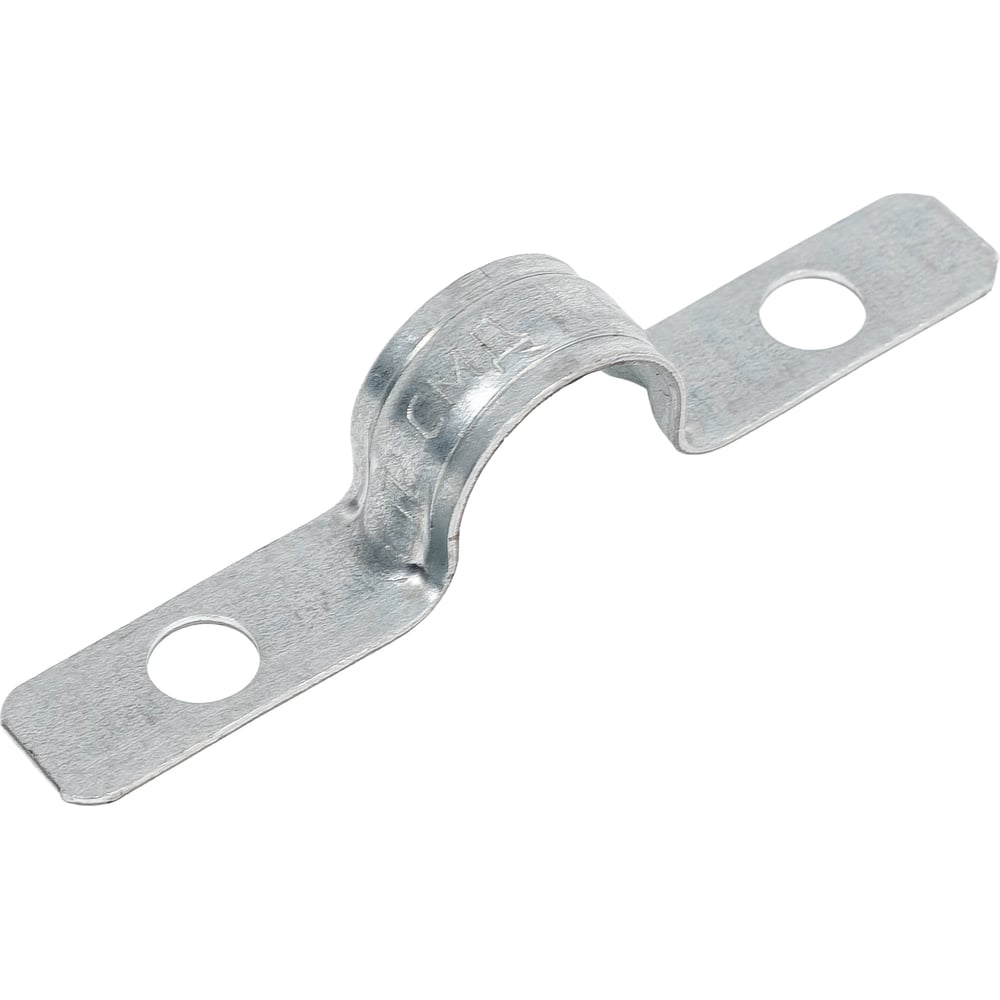 Изображение товара Металлическая двухлапковая скоба Промрукав усиленная d14-15 мм, 100 шт